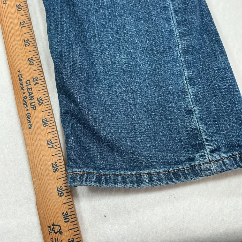 Levis 505 Regular Fit Jeans Mens 38x32 Blue Denim Straight Leg Pants 00505-0487
